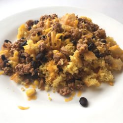 Cowboy Cornbread Casserole