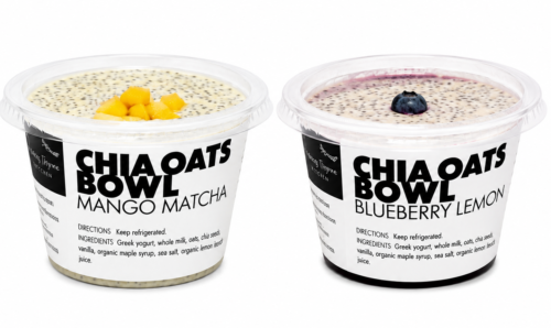 Chia Oat Bowl - Blueberry Lemon