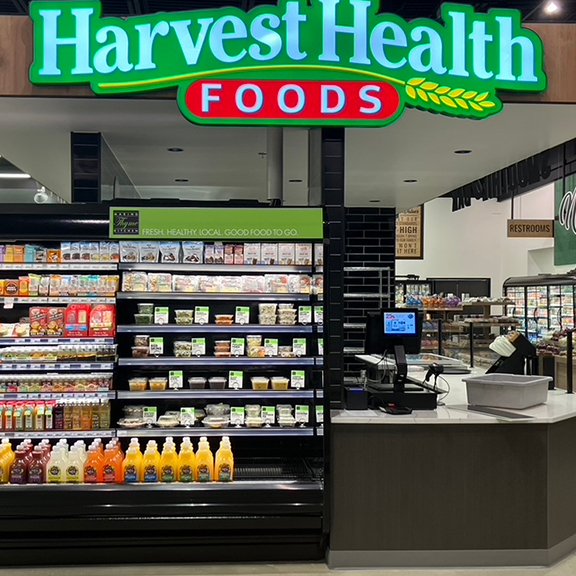 Harvest Health Foods store interior